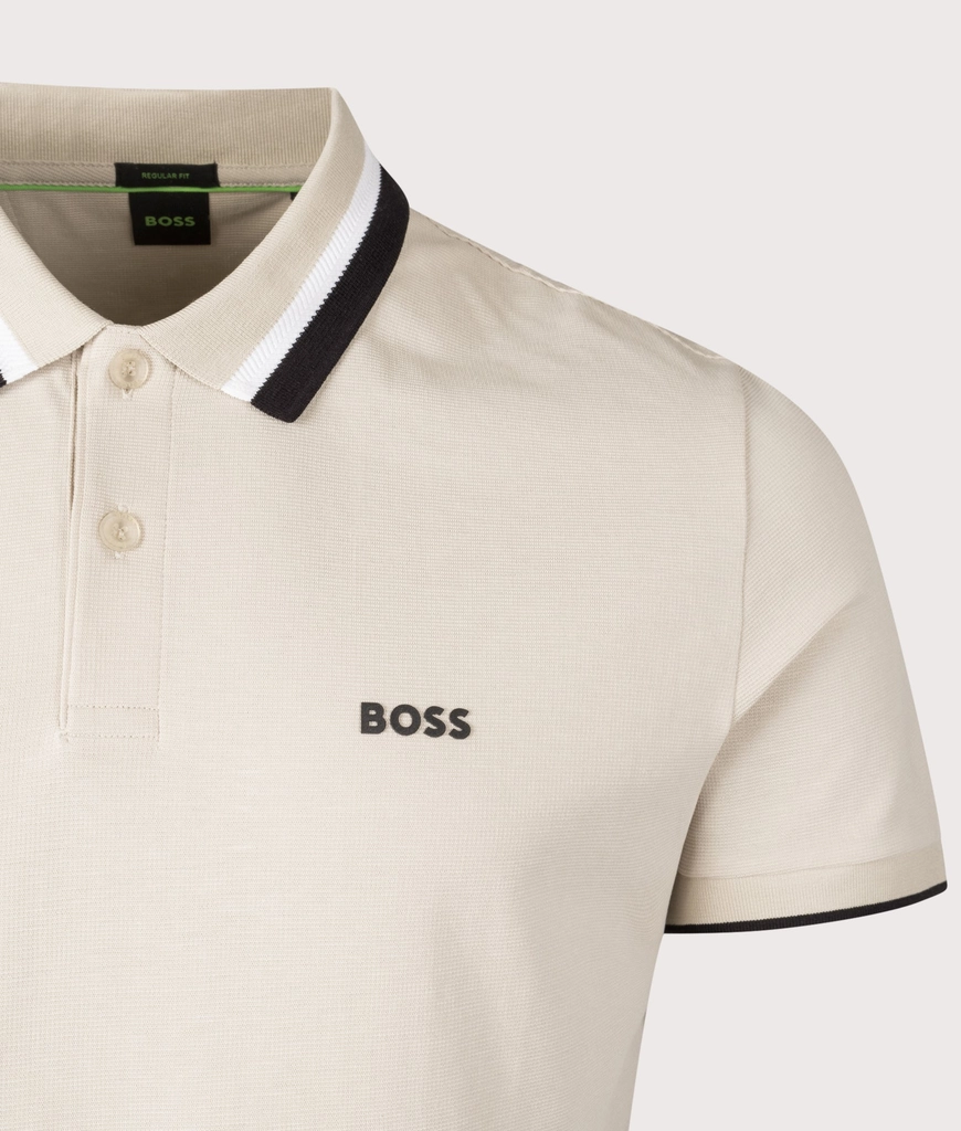 Boss Athleisure Mens Paddy Heritage Active Polo Shirt